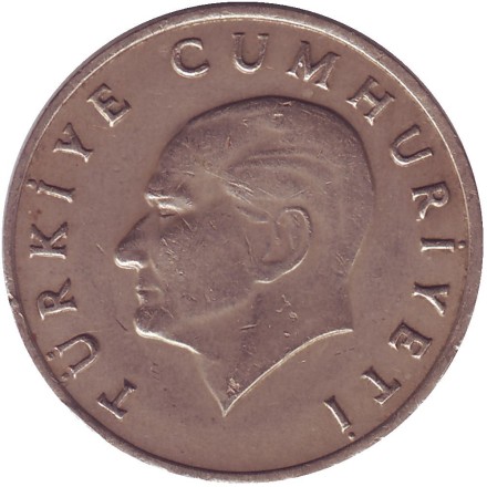 Монета 20 лир. 1984 год, Турция. Монета 20 лир. 1984 год, Турция.