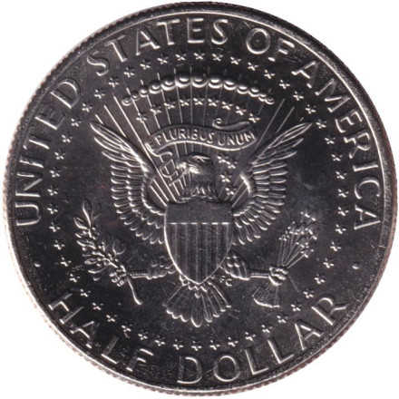 Монета 1/2 доллара (50 центов), 2024 год (P), США. Джон Кеннеди.