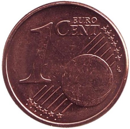 Монета 1 цент. 2004 год, Бельгия. Монета 1 цент. 2004 год, Бельгия.