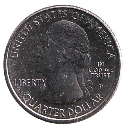 Монета 25 центов (P). 2019 год, США. Дикая местность - Река Фрэнк Черч. Парк № 50. Монета 25 центов (P). 2019 год, США. Дикая местность - Река Фрэнк Черч. Парк № 50.