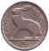 Монета 3 пенса. 1948 год, Ирландия. Заяц. Монета 3 пенса. 1948 год, Ирландия. Заяц.