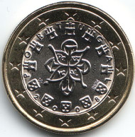 Монета 1 евро, 2008 год, Португалия.