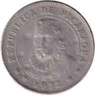 Монета 1 кордоба. 1972 год, Никарагуа. Монета 1 кордоба. 1972 год, Никарагуа.