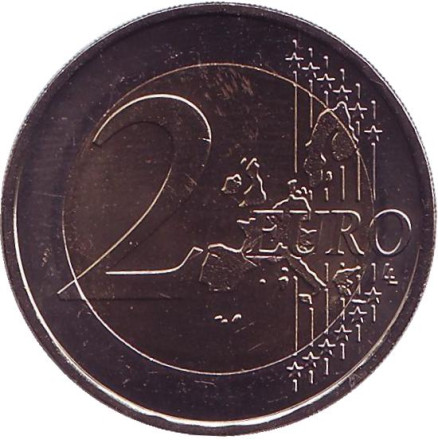 Монета 2 евро. 2003 год (F), Германия. Монета 2 евро. 2003 год (F), Германия.
