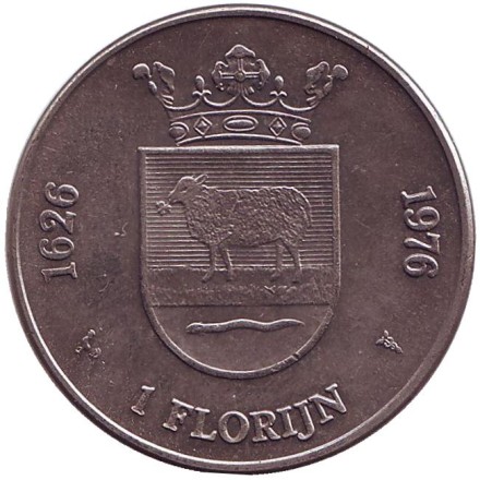 350 лет Вейдевормеру. Сувенирный жетон. 1976 год, Нидерланды.