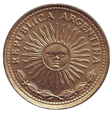 Монета 10 песо. 1976 год, Аргентина. Монета 10 песо. 1976 год, Аргентина.