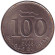 Монета 100 ливров. 2003 год, Ливан.