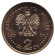 Монета 2 злотых. 2004 год, Польша. 100-я годовщина основания Варшавской академии искусств.