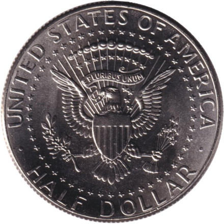 Монета 1/2 доллара (50 центов), 2024 год (D), США. Джон Кеннеди.