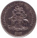 Монета 5 центов. 2005 год, Багамские острова. Ананас. Монета 5 центов. 2005 год, Багамские острова. Ананас.