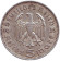 Монета 5 рейхсмарок. 1935 год, Германия (Третий Рейх). (F). Гинденбург. Монета 5 рейхсмарок. 1935 год, Германия (Третий Рейх). (F). Гинденбург.