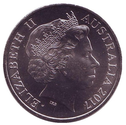 Монета 20 центов. 2017 год, Австралия. Медаль австралийской оперативной службы. Легенды АНЗАК. Монета 20 центов. 2017 год, Австралия. Медаль австралийской оперативной службы. Легенды АНЗАК.