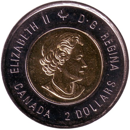 Монета 2 доллара. 2018 год, Канада. 100 лет со дня окончания Первой Мировой войны. (Цветная). Монета 2 доллара. 2018 год, Канада. 100 лет со дня окончания Первой Мировой войны. (Цветная).