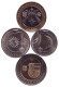 Набор монет Молдавии 2018 года. (4 шт.)
