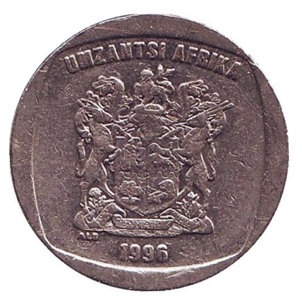 Монета 2 ранда. 1996 год, ЮАР. Антилопа.