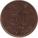 Монета 50 центов. 1995 год, Гонконг. Монета 50 центов. 1995 год, Гонконг.