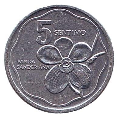 Монета 5 сентимо. 1983 год, Филиппины. aUNC.