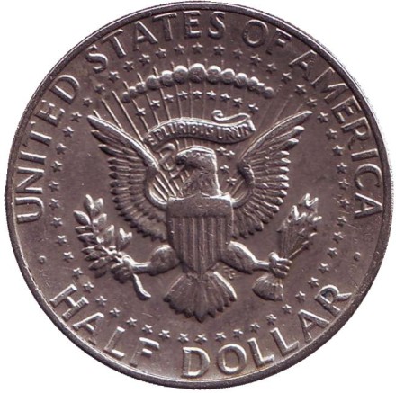 Монета 50 центов. 1980 год (P), США. Из обращения. Джон Кеннеди. Монета 50 центов. 1980 год (P), США. Из обращения. Джон Кеннеди.