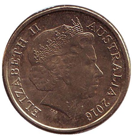 Монета 2 доллара. 2016 год, Австралия. Старейшина аборигенов.