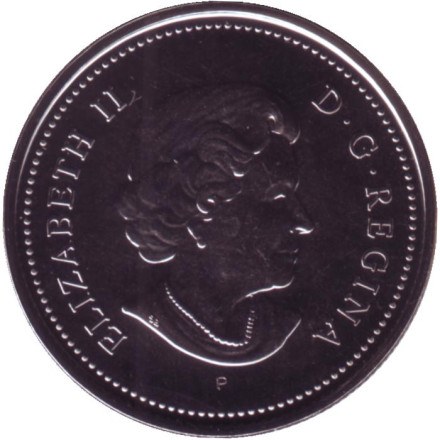 Монета 50 центов. 2004 год, Канада.