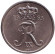 Монета 10 эре. 1963 год, Дания. Монета 10 эре. 1963 год, Дания.