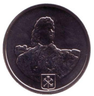 Жетон "Монетный двор.", Петр I. СПМД, Россия.