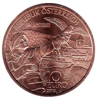 Монета 10 евро. 2012 год, Австрия. Каринтия, федеральная земля. Монета 10 евро. 2012 год, Австрия. Каринтия, федеральная земля.