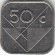Монета 50 центов. 1999 год, Аруба.