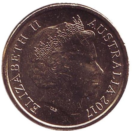 Монета 2 доллара. 2017 год, Австралия. Опоссум на дереве. Монета 2 доллара. 2017 год, Австралия. Опоссум на дереве.