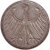 Монета 5 марок. 1965 год (F), ФРГ. Монета 5 марок. 1965 год (F), ФРГ.
