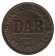 DAB. (D.A.B). Dansk Automat. Indloses Ikke. Игровой жетон, Дания. DAB. (D.A.B). Dansk Automat. Indloses Ikke. Игровой жетон, Дания.