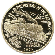 Монета 20 вон, 2003 год, Северная Корея (КНДР). Рейнгольд. История железных дорог. Монета 20 вон, 2003 год, Северная Корея (КНДР). Рейнгольд. История железных дорог.