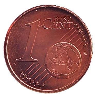 Монета 1 цент. 2011 год (J), Германия. Монета 1 цент. 2011 год (J), Германия.