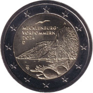 Монета 2 евро. 2024 год (A), Германия. Холм Кёнигсштуль. Мекленбург-Передняя Померания. Монета 2 евро. 2024 год (A), Германия. Холм Кёнигсштуль. Мекленбург-Передняя Померания.