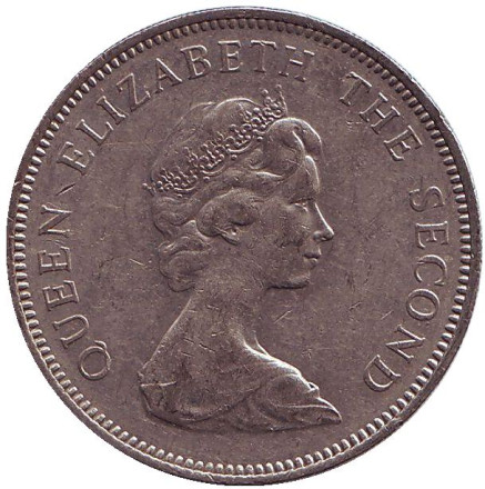 Монета 10 пенсов. 1974 год, Фолклендские острова. Морские львы. Монета 10 пенсов. 1974 год, Фолклендские острова. Морские львы.