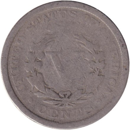 Монета 5 центов. 1906 год, США. Монета 5 центов. 1906 год, США.