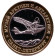 Самолёт-амфибия Ш-2. Музей Арктики и Антарктики, Санкт-Петербург. Сувенирный жетон. 