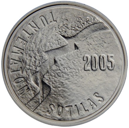 Монета 10 евро. 2005 год, Финляндия. (в буклете). Неизвестный солдат.