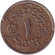 Монета 1/10 кирша. 1906 год, Египет. (1293/32). Монета 1/10 кирша. 1906 год, Египет. (1293/32).
