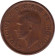 Монета 1 цент. 1944 год, Канада. Монета 1 цент. 1944 год, Канада.