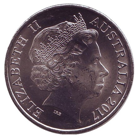 Монета 20 центов. 2017 год, Австралия. Медаль за выдающуюся службу. Легенды АНЗАК. Монета 20 центов. 2017 год, Австралия. Медаль за выдающуюся службу. Легенды АНЗАК.