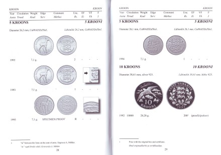 Каталог по монетам и банкнотам Эстонии 1918-2013 гг., Таллин, 2013 год. Каталог по монетам и банкнотам Эстонии 1918-2013 гг., Таллин, 2013 год.