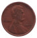 Монета 1 цент. 1917 год (S), США. Линкольн. Монета 1 цент. 1917 год (S), США. Линкольн.
