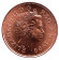 Монета 1 пенни. 1999 год, Великобритания. BU. (Немагнитная) Монета 1 пенни. 1999 год, Великобритания. BU. (Немагнитная)