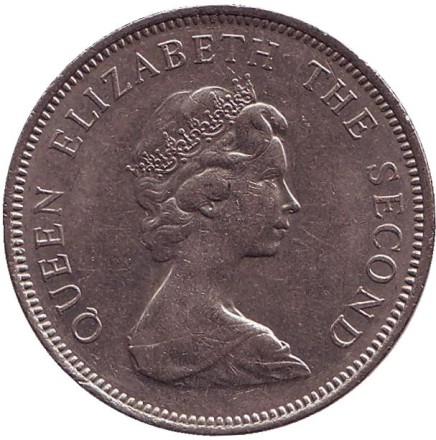 Монета 10 пенсов. 1983 год, Фолклендские острова. Морские львы. Монета 10 пенсов. 1983 год, Фолклендские острова. Морские львы.