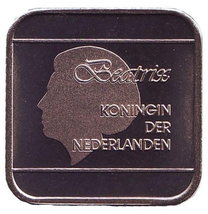 Монета 5 флоринов. 1996 год, Аруба. Монета 5 флоринов. 1996 год, Аруба.