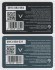 Комплект из 2-х электронных карт "Тройка". 2024 год. Россия, Москва. Еврейский Музей и Центр толерантности. Любовь Попова "Любочка".