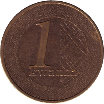Монета 1 кванза. 2012 год, Ангола. (Из обращения).
