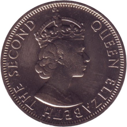 Монета 50 центов. 1979 год, Белиз. Монета 50 центов. 1979 год, Белиз.