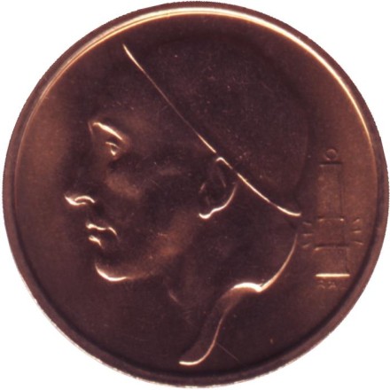 Монета 50 сантимов. 1989 год, Бельгия. (Belgie). Монета 50 сантимов. 1989 год, Бельгия. (Belgie).